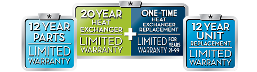 12 years parts limited warranty