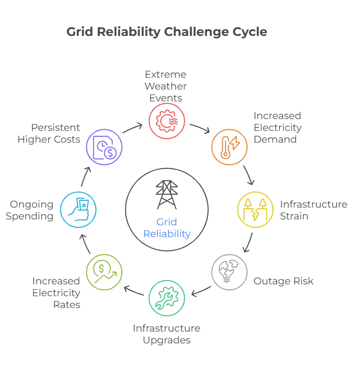 Grid reliability challenge cycle