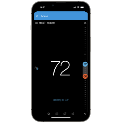 Daikin ONE app on smartphone