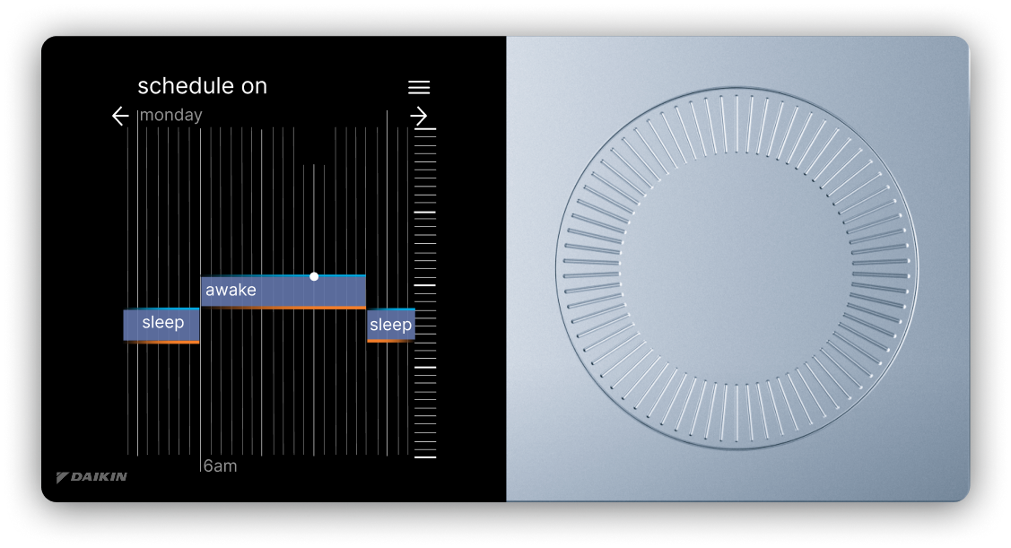 Schedule Screen