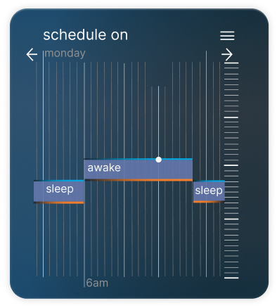 Schedule Screen